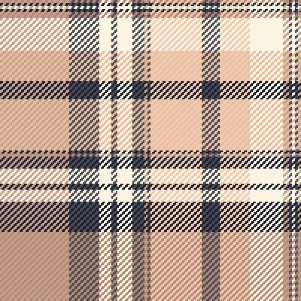 Classic tartan pattern with neutral hues. Cozy, timeless design ideal for backgrounds, fabrics, or digital paper. Adds a touch of vintage elegance. vector