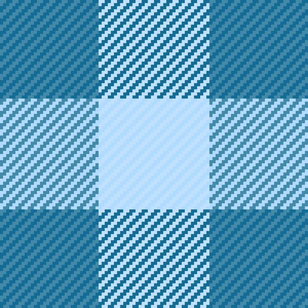 Serene blue and light blue checkered pattern. Perfect for textile design, website backgrounds, or scrapbooking. The subtle diagonal lines create a calming, textured effect. vector