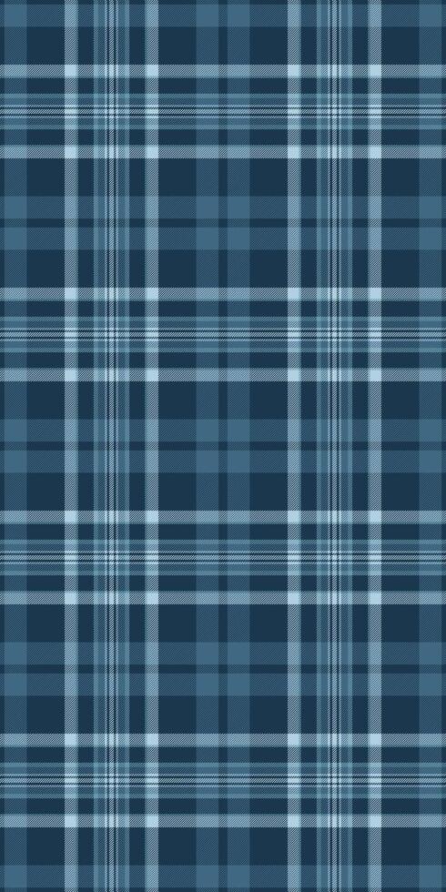 Subtle blue plaid pattern, perfect for backgrounds, textiles, or website design. Elegant and versatile, this seamless texture evokes feelings of calm and sophistication. vector