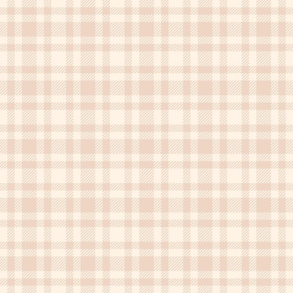 Idyllic background texture , 2025 plaid fabric tartan. Pretty seamless textile check pattern in old lace and light colors. vector