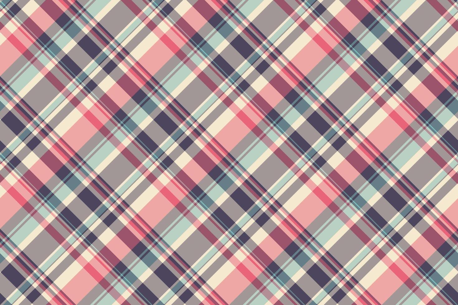 Fire fabric check background, industry pattern textile. Elementary plaid tartan texture seamless in red and grey colors. vector