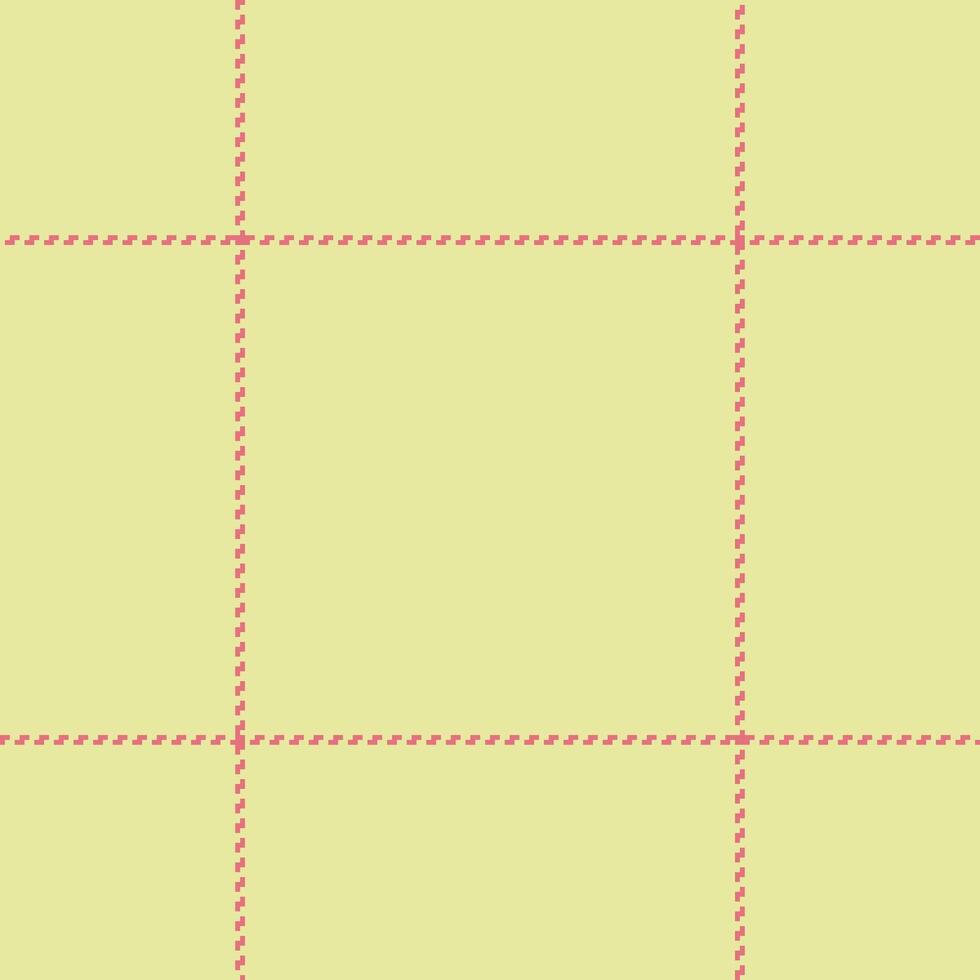 Minimalist grid pattern on a soft yellow background. Versatile design for backgrounds, textiles, web design, or adding a subtle texture to your project. vector