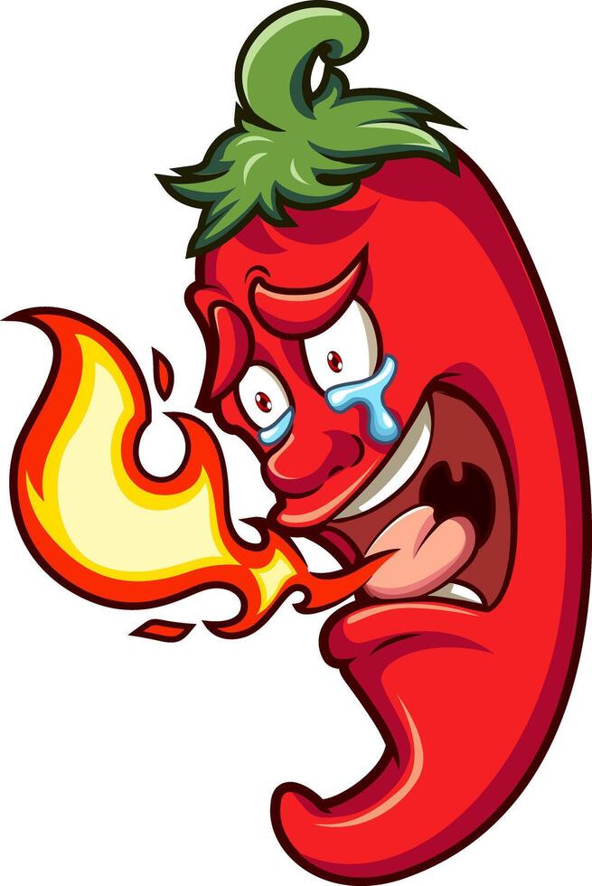 Hot Chili Panic, Too Spicy to Handle vector