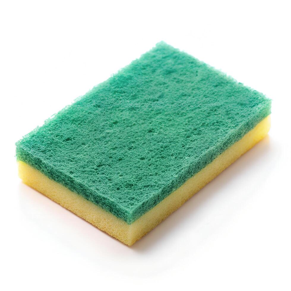 Plain Scrub Pad Photo on White Background