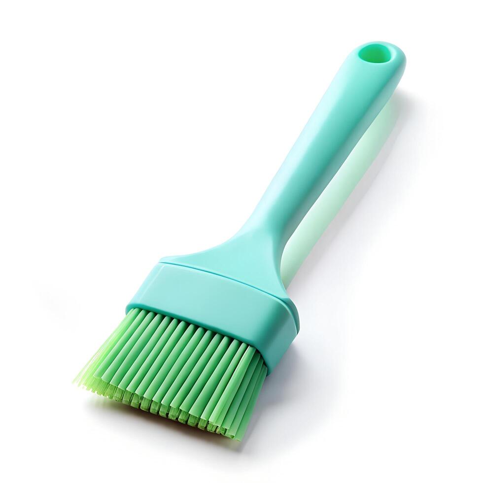 Silicone Kitchen Brush Photo on White Background