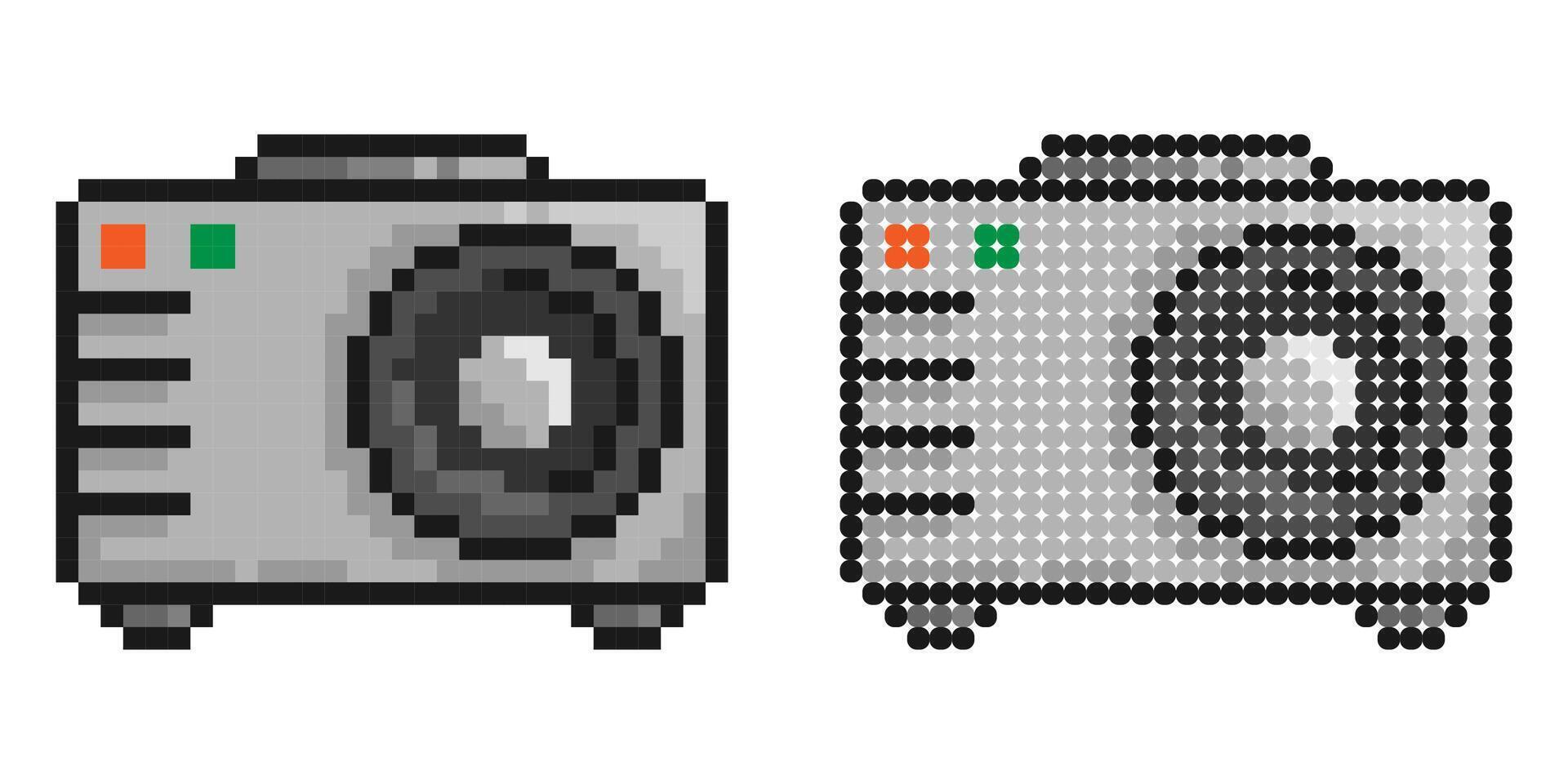 Cinema projector for projecting film and images vector