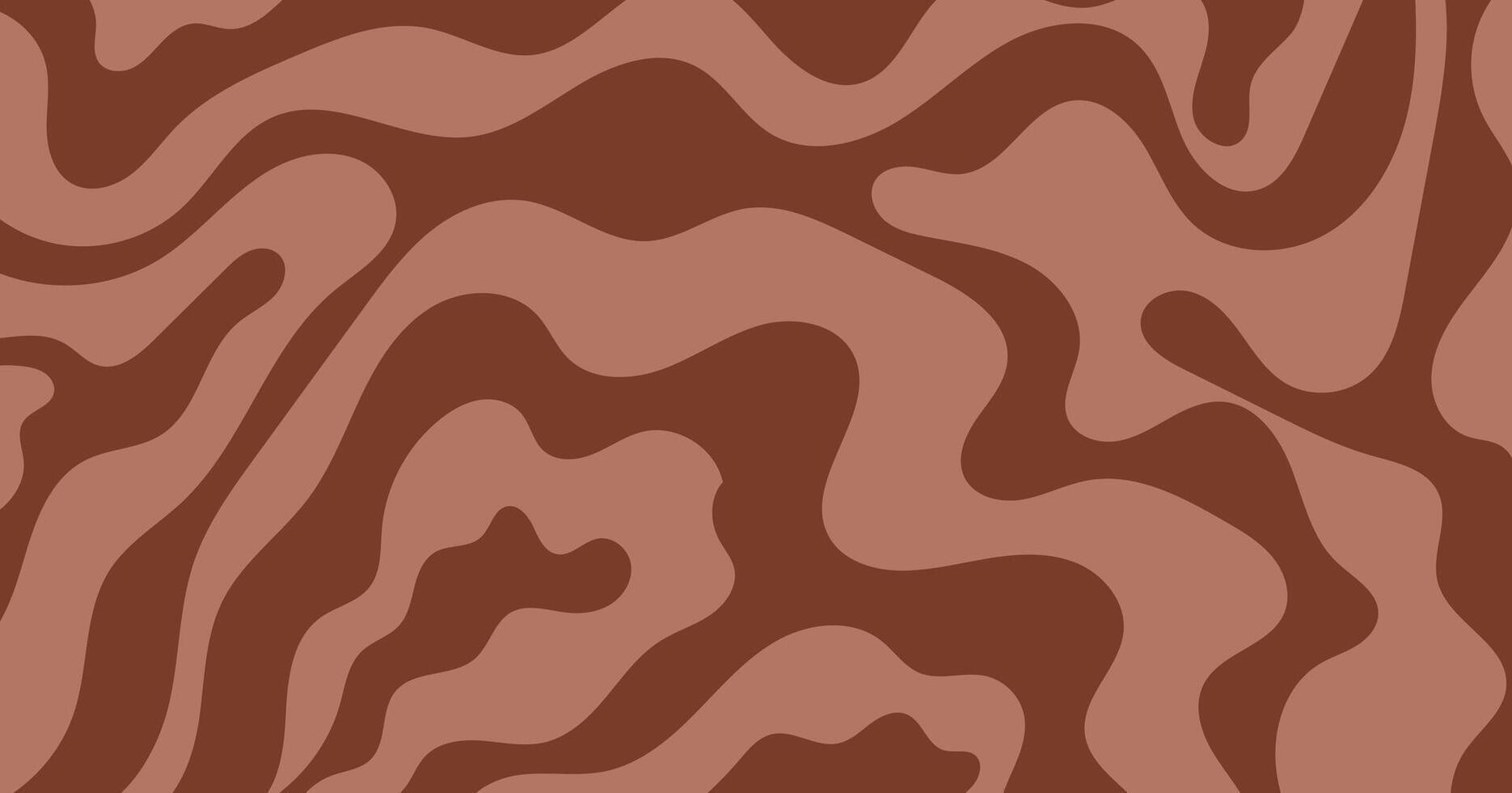 Coffee milk background, abstract coffee color background, wavy pattern vector