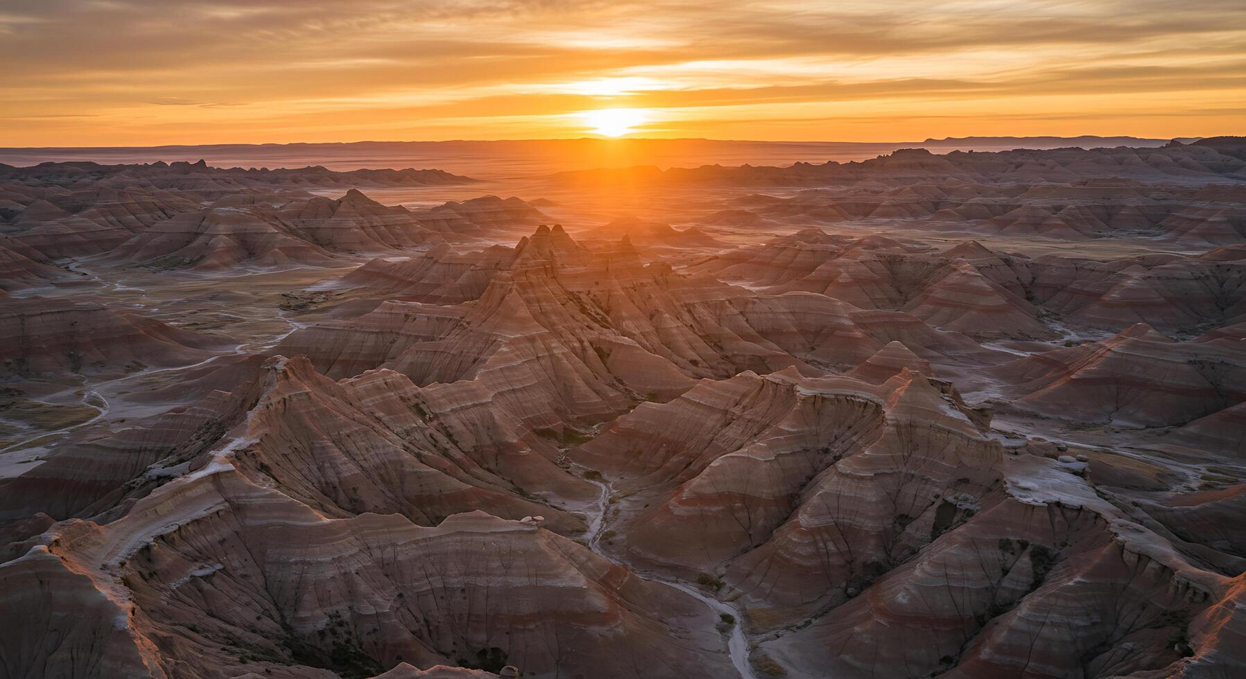Sunrise Symphony in Stone photo
