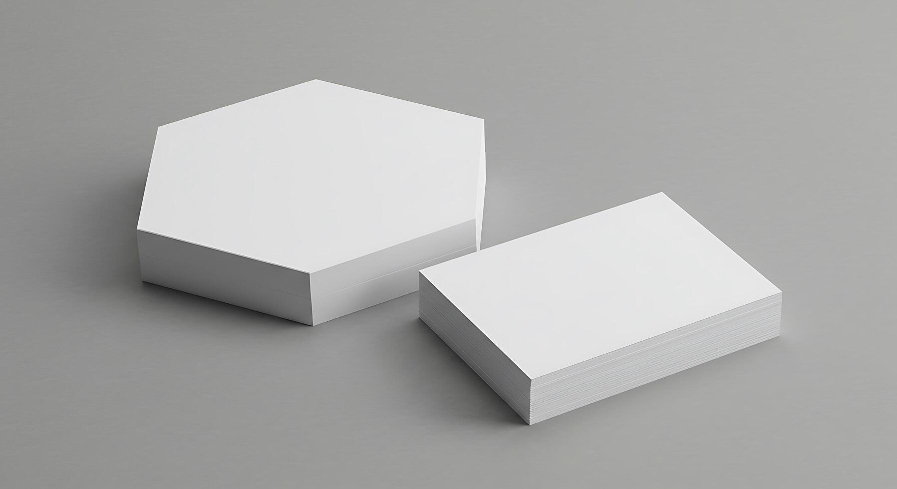 Minimalist White Forms Textured 3D Render photo