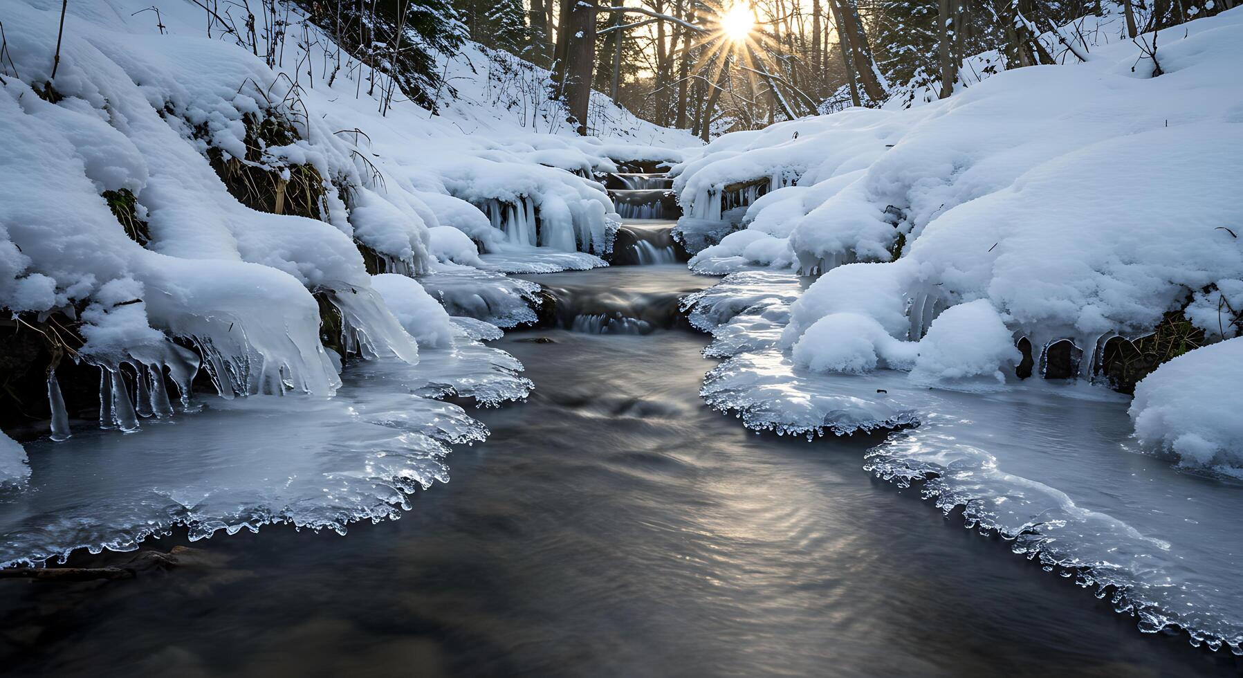Winters Golden Embrace photo