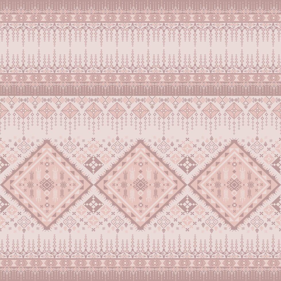 Soft pink geometric design pattern vector
