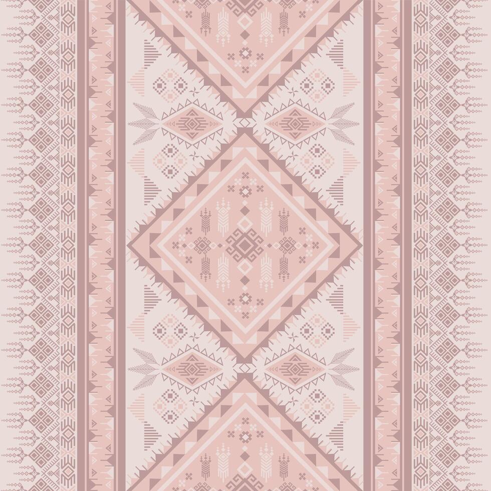 elegant pink geometric pattern design vector