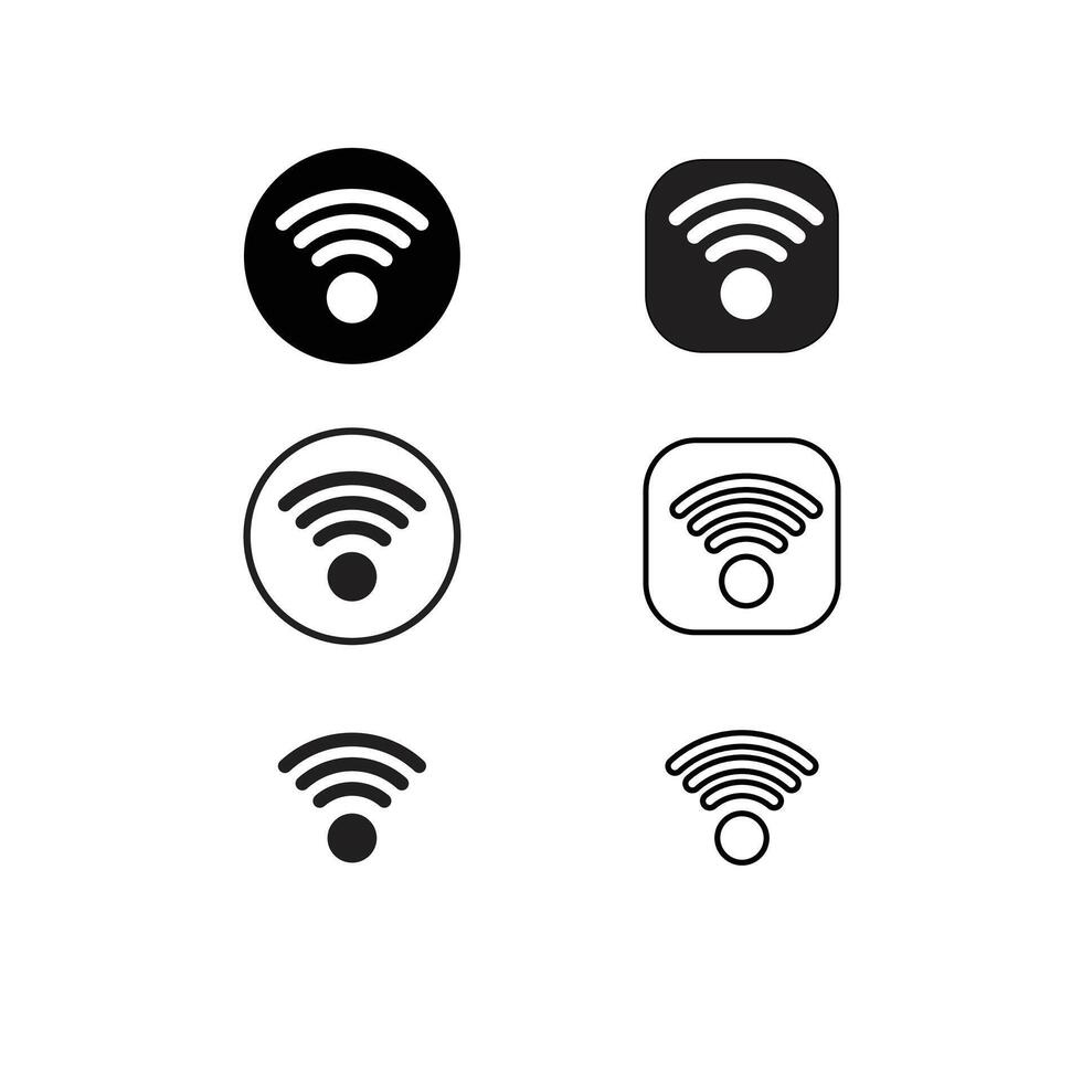 Wifi icon, internet symbol, wifi signal, wifi logo, wifi network, wifi connection, internet icon, network connection, digital signal, wifi icon , vector