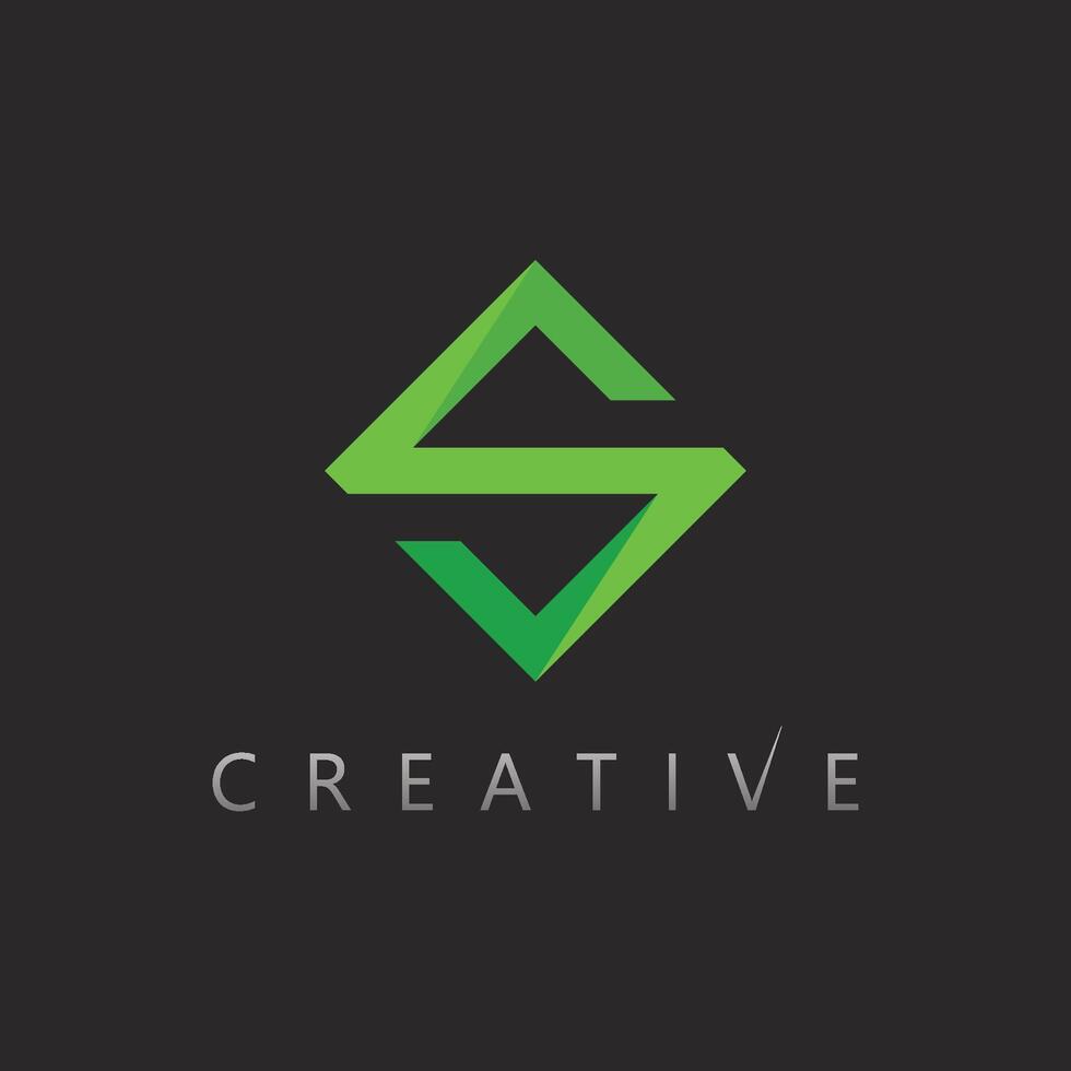 Modern Gradient S Letter Icon Design with Branding Ready Appearance vector