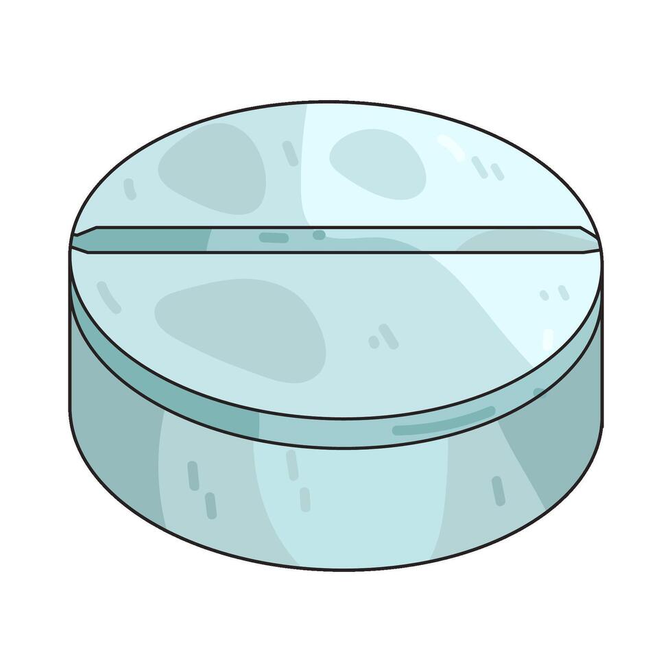 illustration of an pill vector