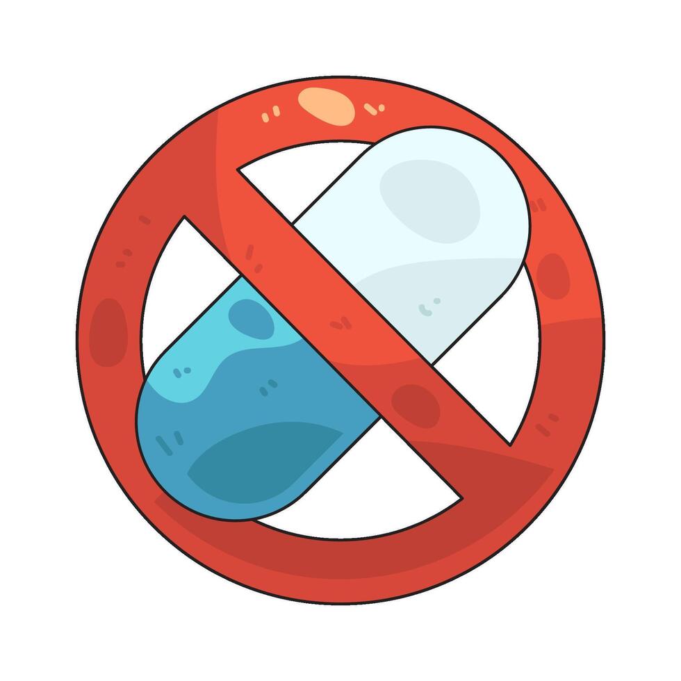 no pill symbol vector