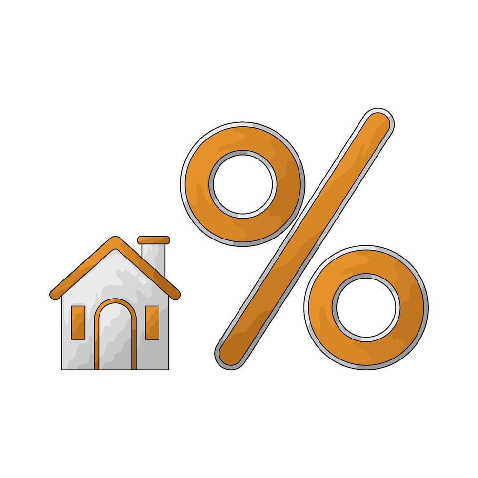 real estate discount vector