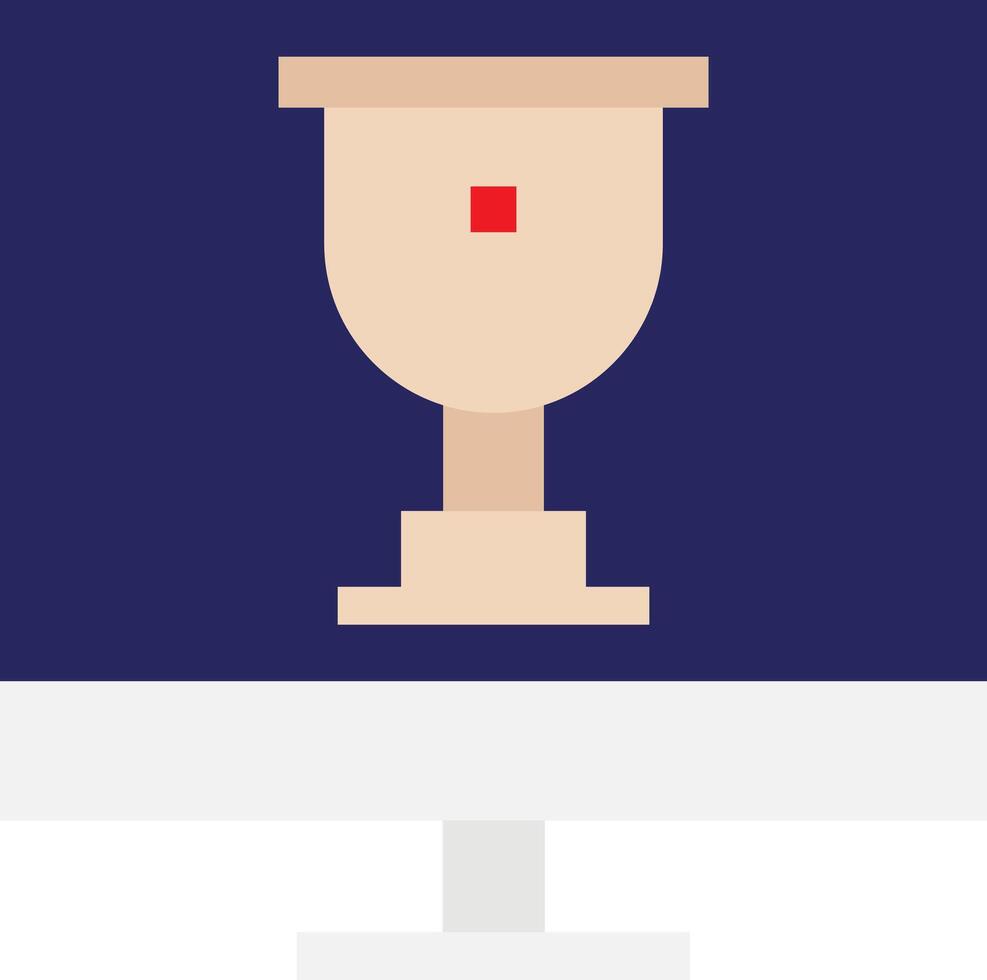 Trophy Award Winner Education vector