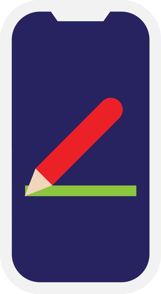 Tablet Devvice Technology Education vector