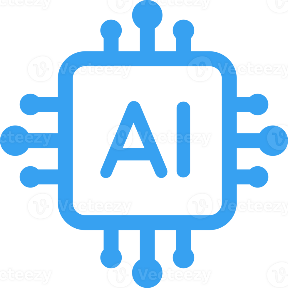 artificial intelligence design chip png
