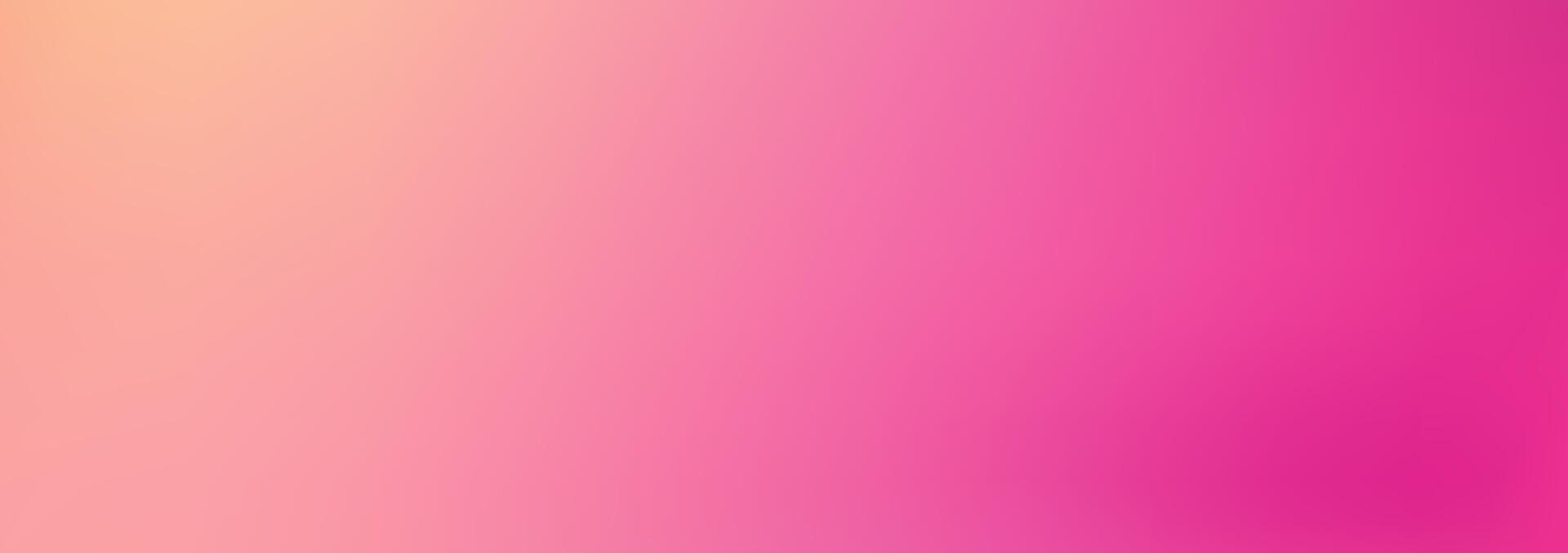 Smooth fuchsia gradient background. Pink and yellow liquid wallpaper with bright colors. Abstract illustration. vector