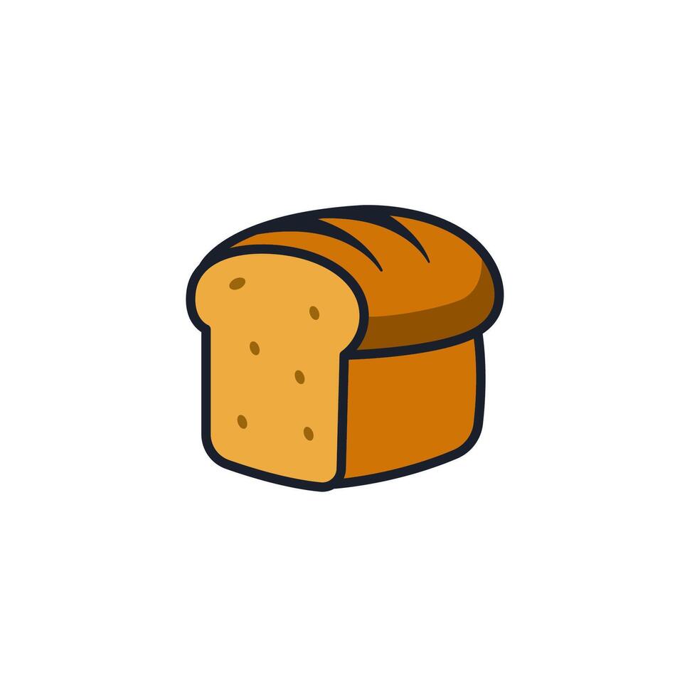 Bread Icon. Fresh Bakery Symbol for Artisan Branding and Food Packaging vector