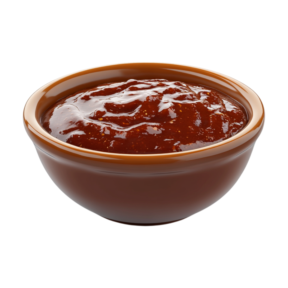 chili sauce in a bowl on a transparent background png
