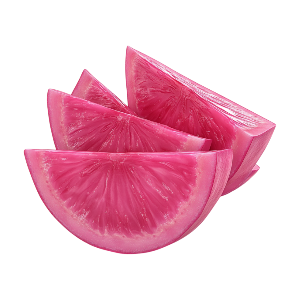 grapefruit slices on a transparent background png