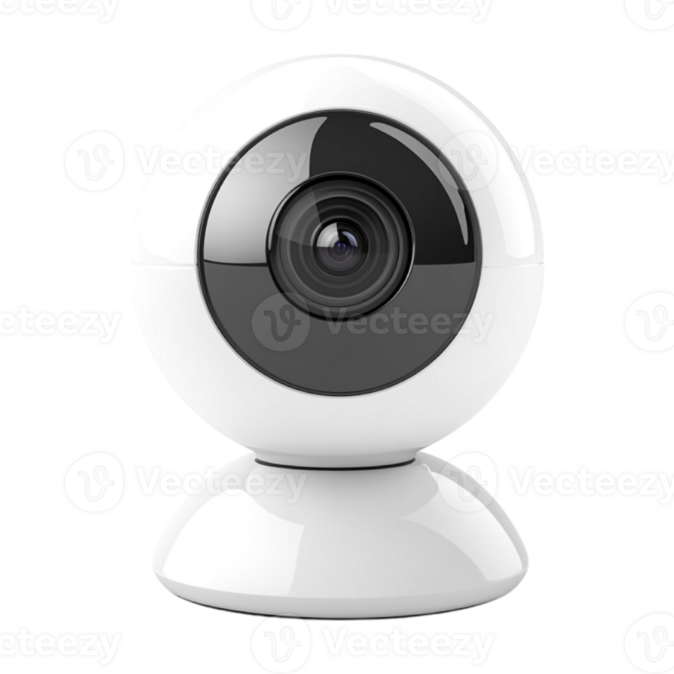 a white and black camera on a stand png