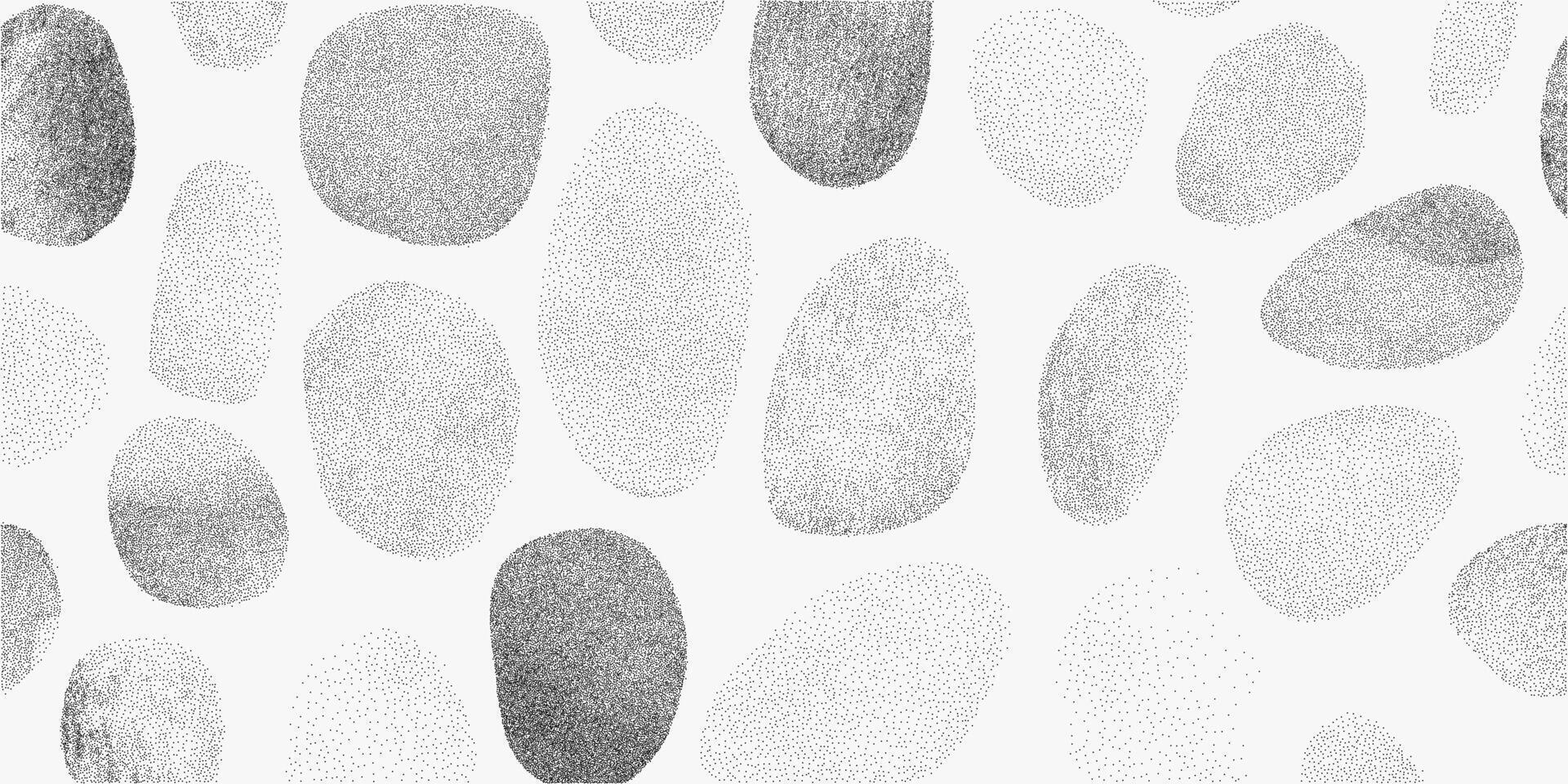 Black small dash. Classic stipple drawing with retro vibe, photocopy paper texture, and noisy dots. Gritty halftone shading with threshold detail. vector