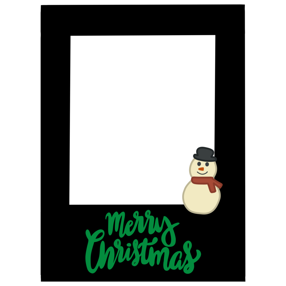 merry christmas frame png