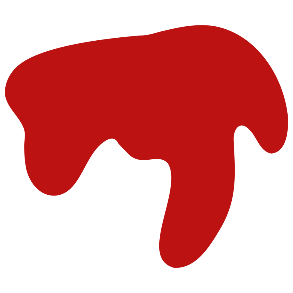 a red liquid dripping from a spoon png