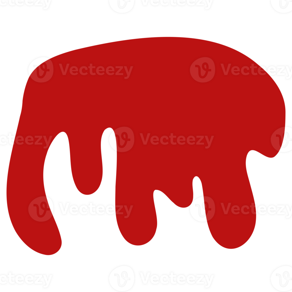 a red liquid dripping png