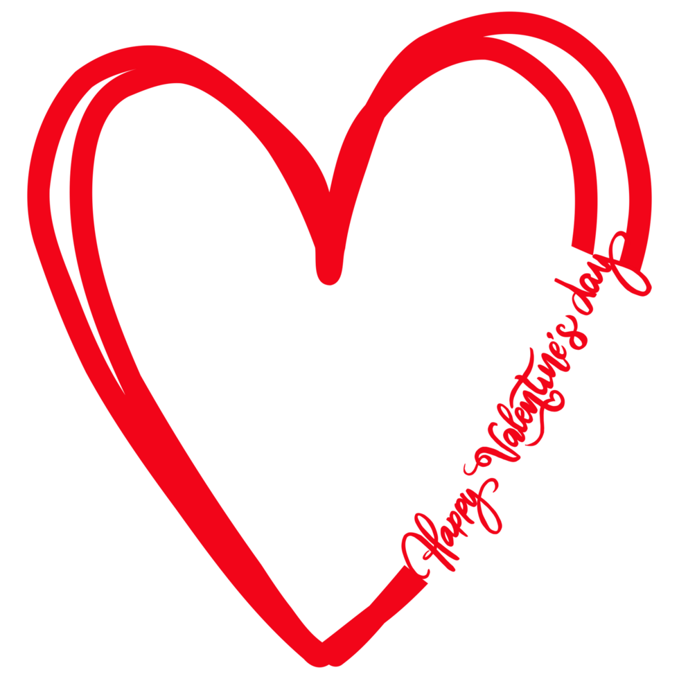 Love letter happy valentine day png