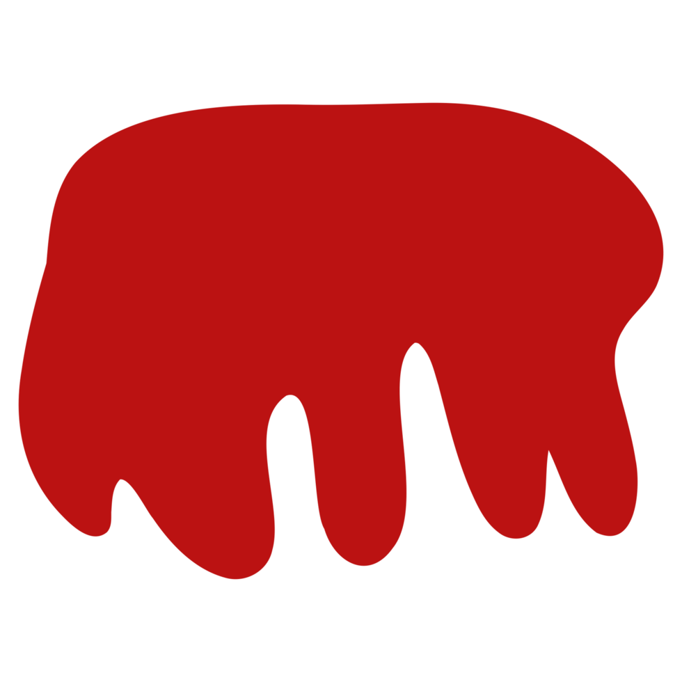 a red liquid dripping from a large object png