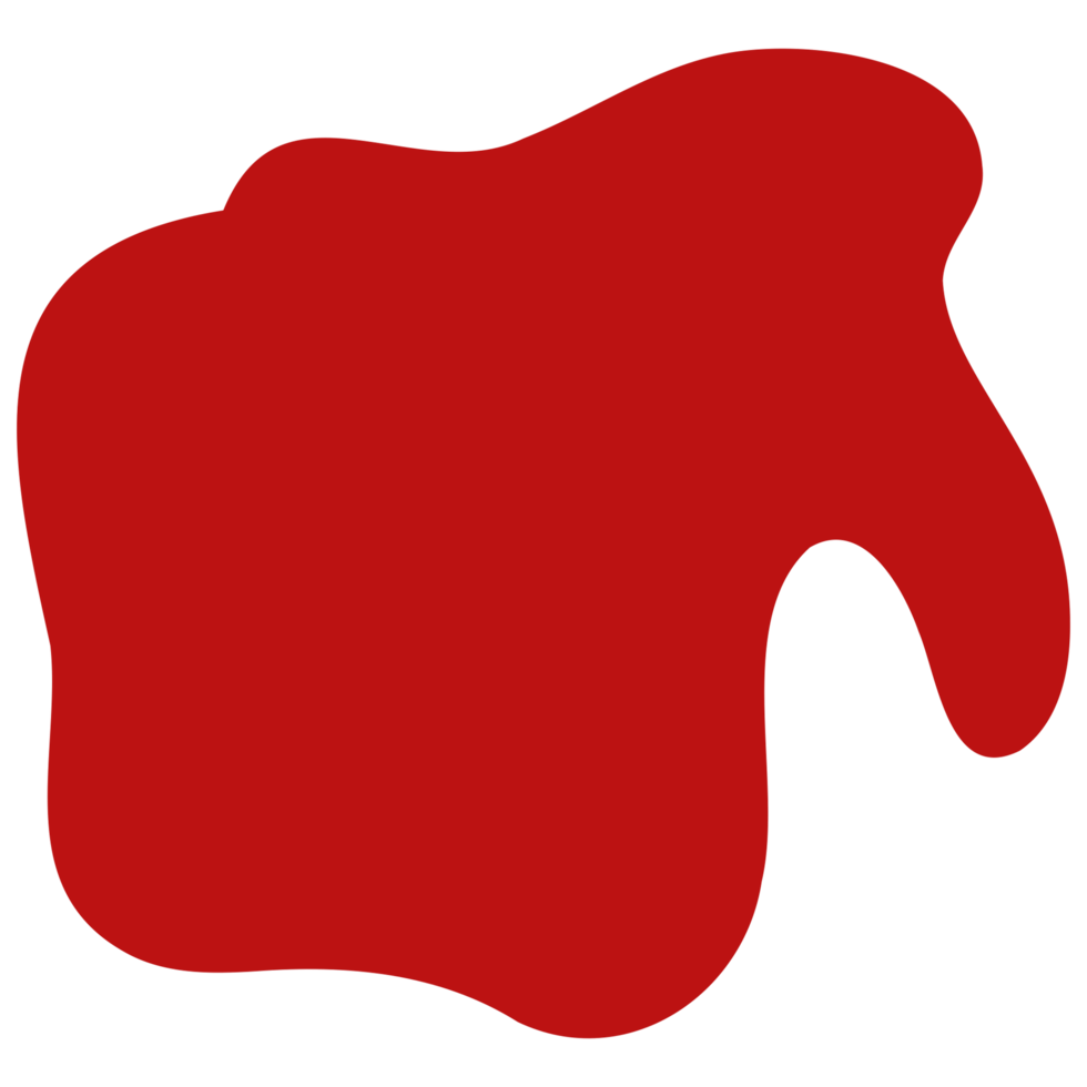 a red melted png