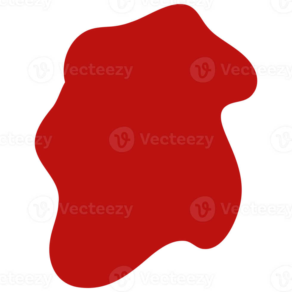 a red stain on a white background png