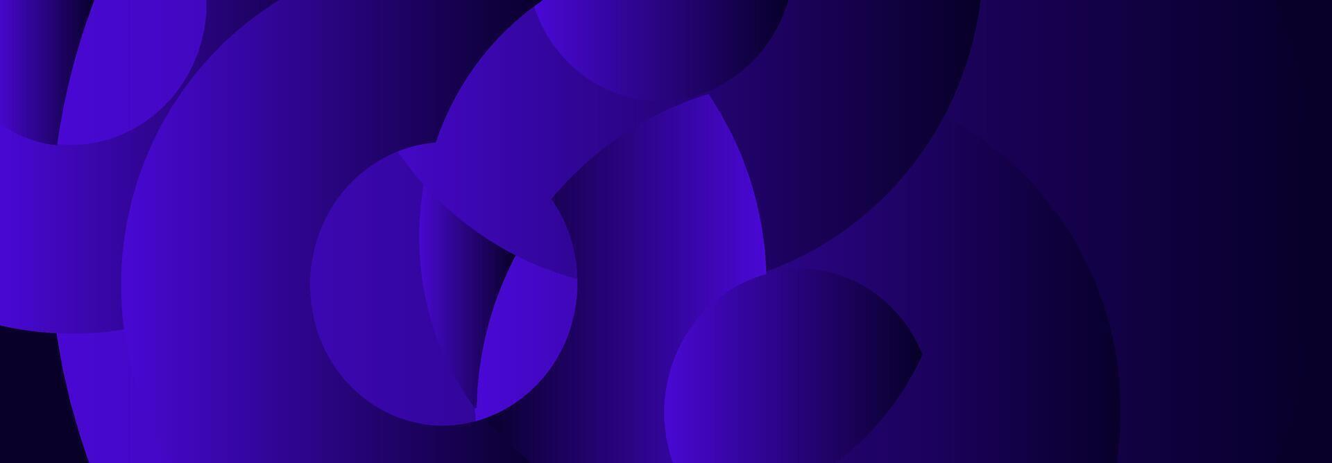 Abstract background with blue gradient circles. vector