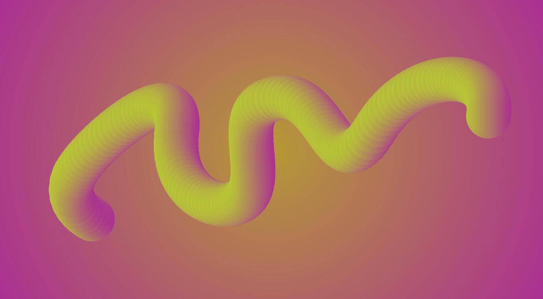 Blend Fluid Flowing 3D Gradient Abstract Background Design Illustration vector
