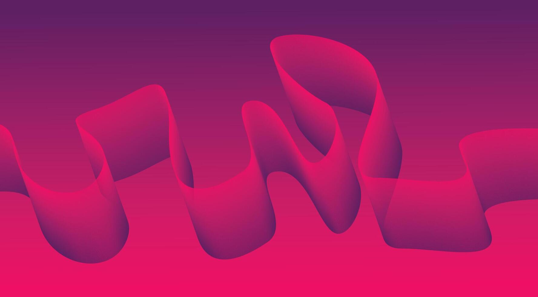 Blend Wavy Pink Gradient Abstract Background Design Illustration vector
