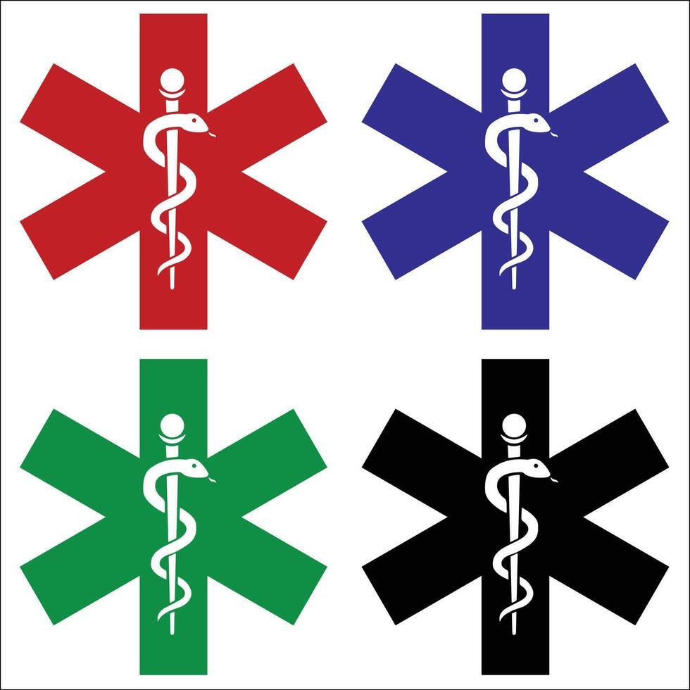 Start of life ambulance medical logo. Drug pharmacy sign. vector