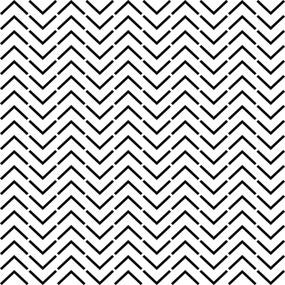 Seamless pattern with black and white Tire Track zigzag lines vector