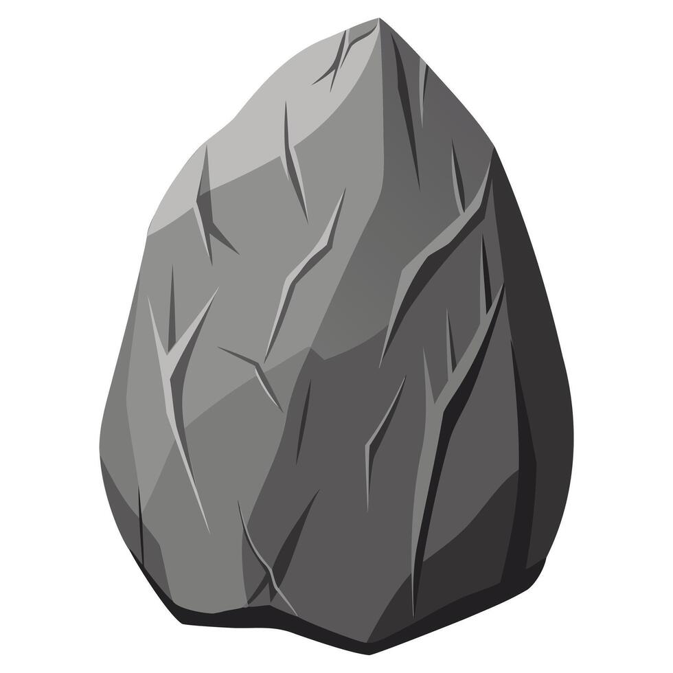 Large Boulder Vectors Illustrations