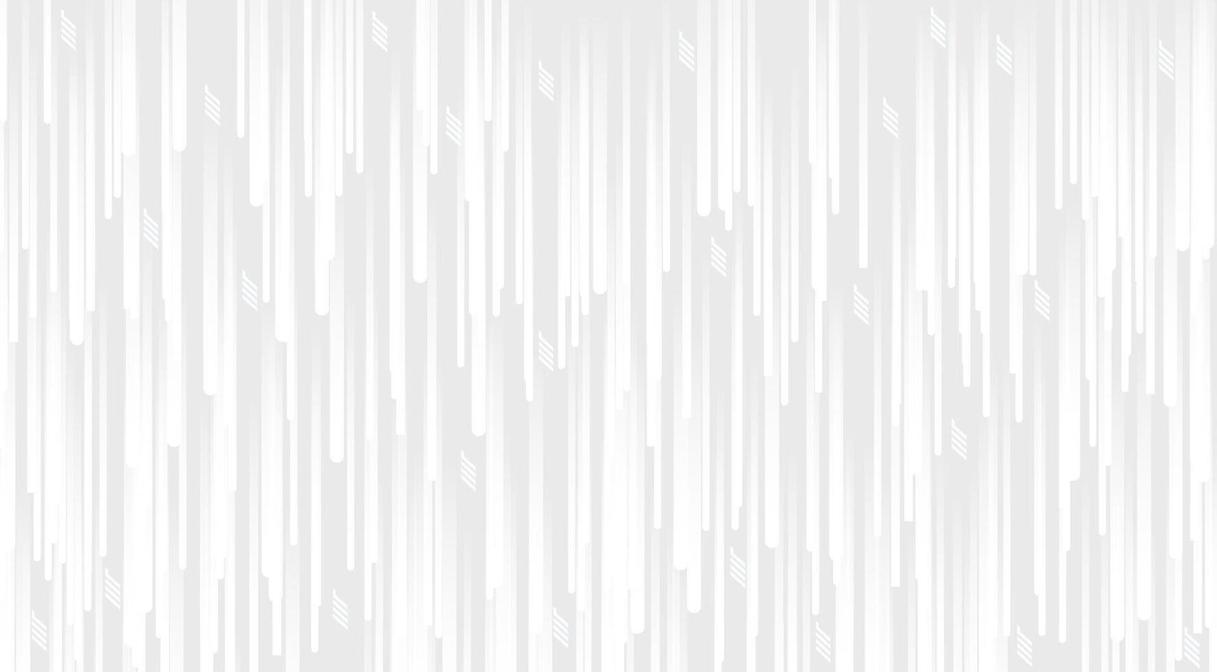 White abstract geometric lines pattern background minimalist vector