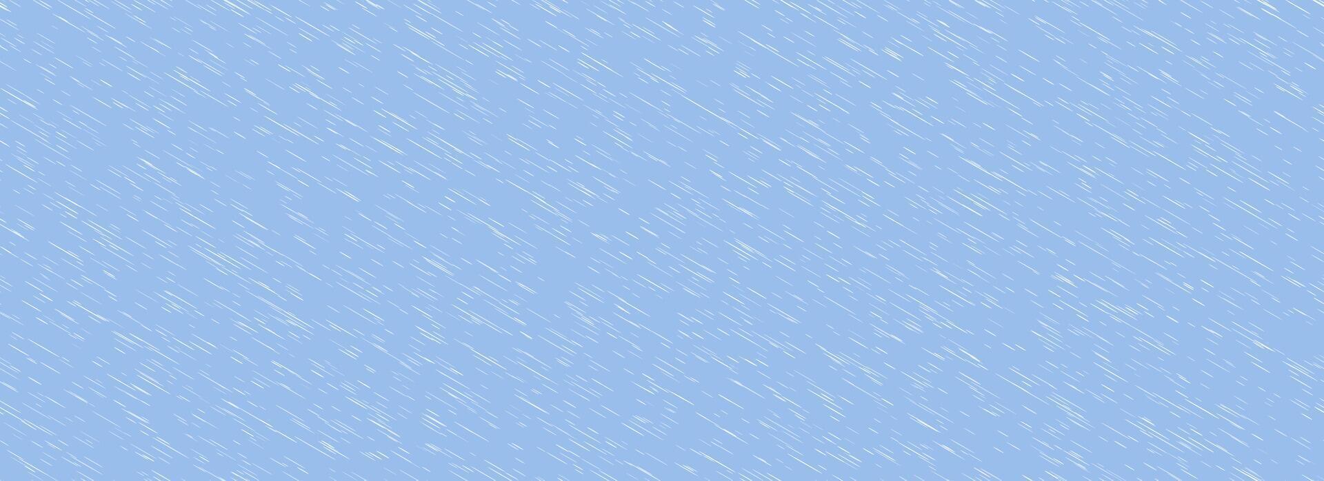 Seamless diagonal rain pattern. Heavy pouring rain texture. Repeating falling water drop background. Sleet, hail or snow precipitation wallpaper. Blue and white downpour backdrop. vector