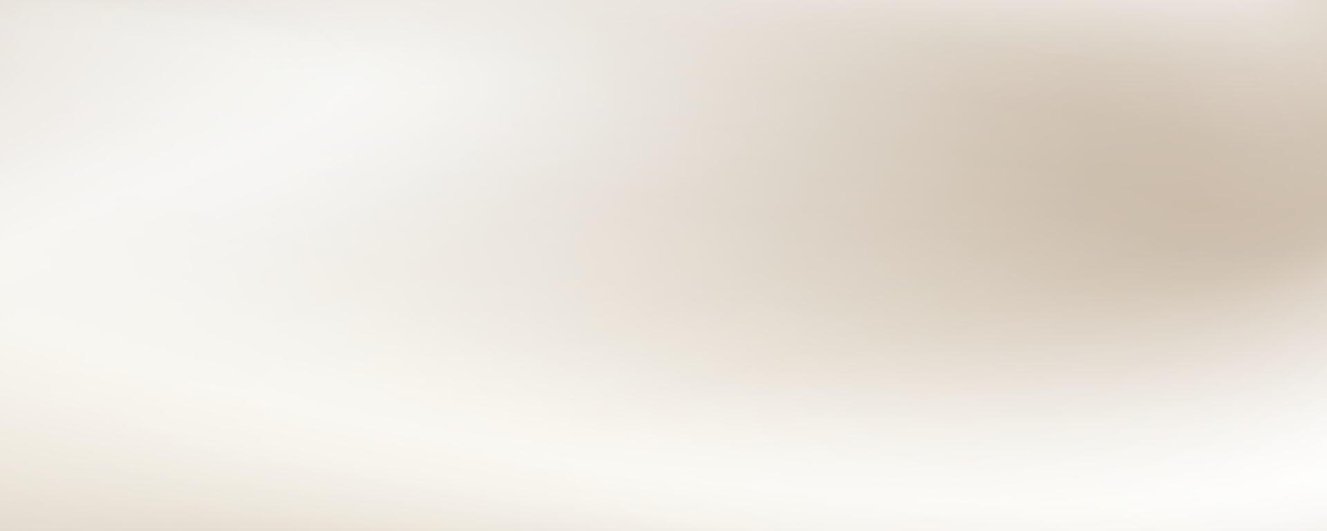 Smooth beige wave gradient background. Soft silk ecru liquid wallpaper. Grey color texture for banner, flyer, presentation, graphic design, leaflet. Abstract blurred wavy backdrop cover. vector