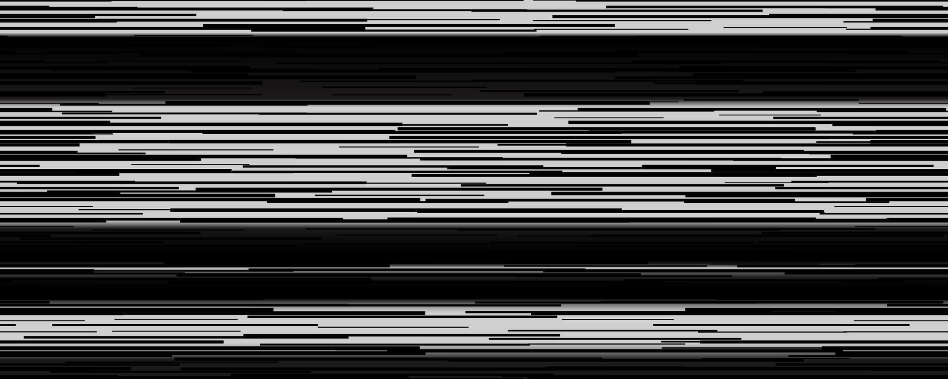 TV static noise texture. VHS signal wallpaper with black stripes, interferences or glitches. Glitch white noise background. Rippled television screen backdrop grain for poster, banner. vector