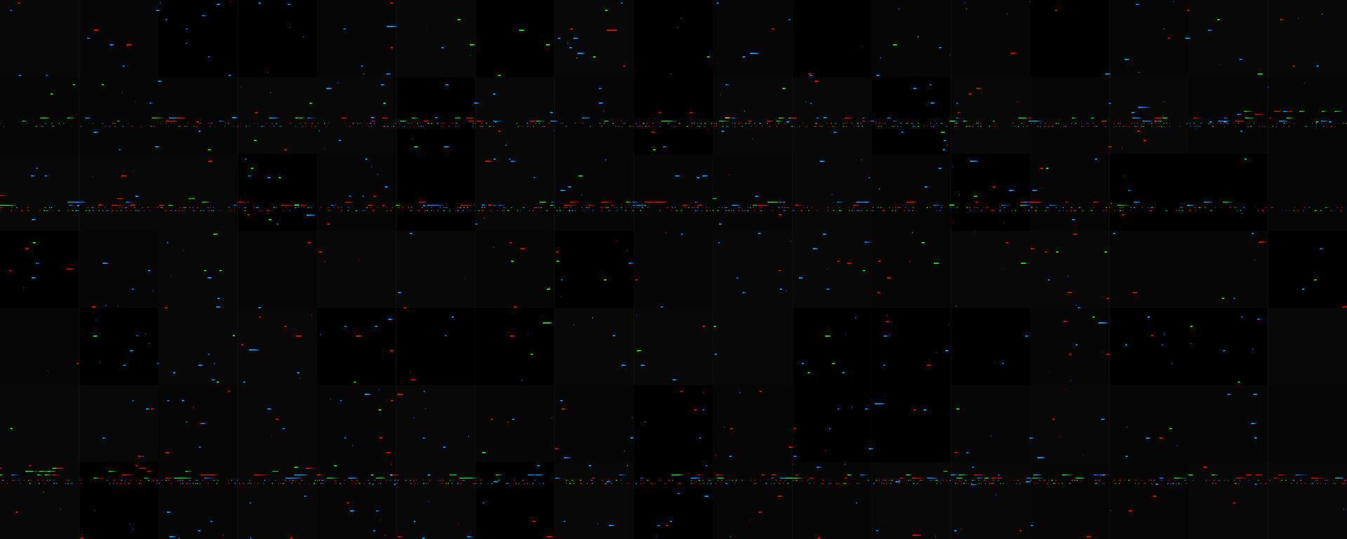 Static RGB noise. Interference lines texture. Glitch vhs pixel noise stripes wallpaper. Lost or bad TV signal. Rippled tape background. Image distressed backdrop effect. Rgb crt tv screen vector