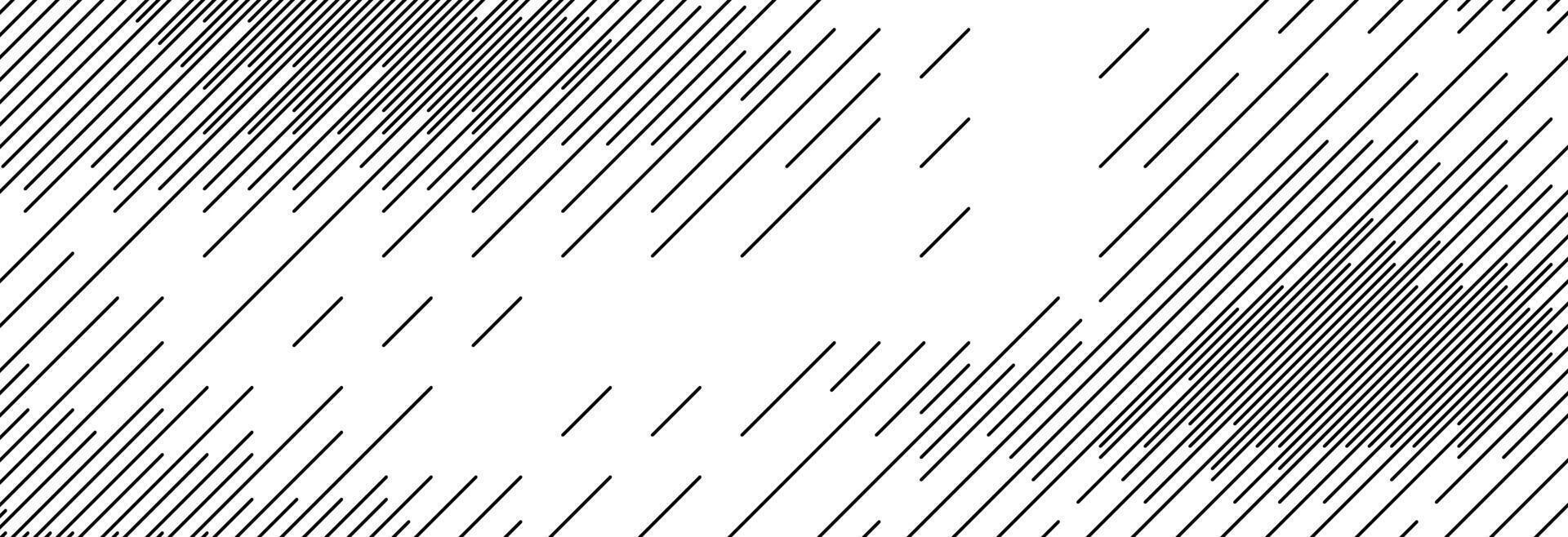 Diagonal dash line texture. Black slanted dashed lines pattern background. Straight tilted interrupted stripes wallpaper. Abstract dither rasterized grunge overlay. Wide dotted ripple print vector