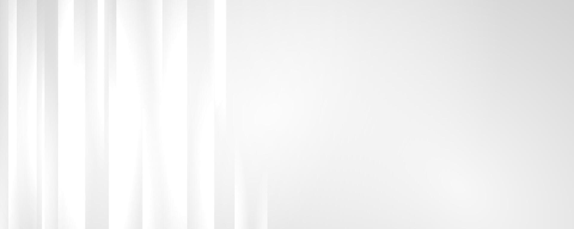 Grey gradient lines background. Abstract silver stripes wallpaper. Abstract gray tech backdrop. Vertical gris texture for graphic design, poster, banner, flyer, brochure, presentation. vector